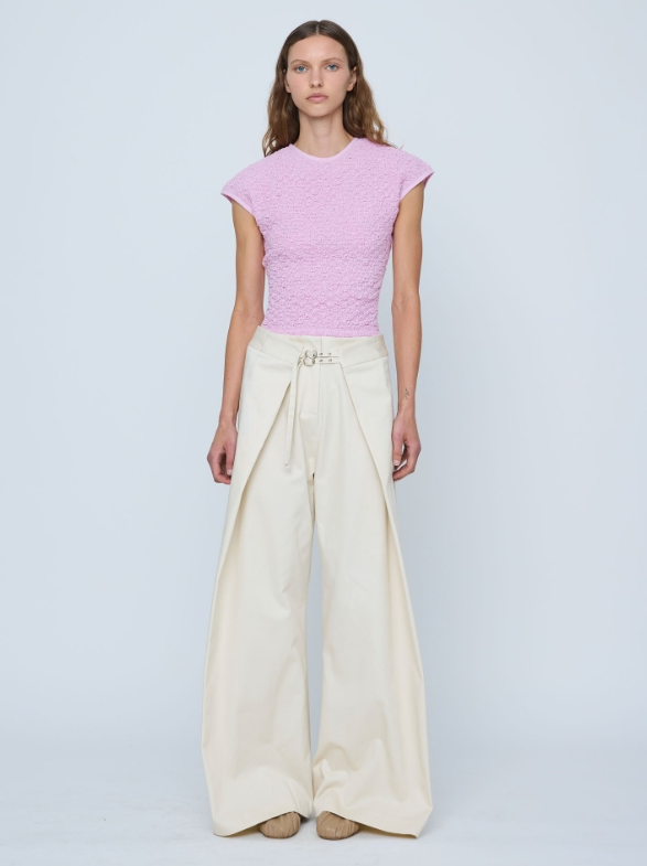 Anser Wide Leg Buckle Pant